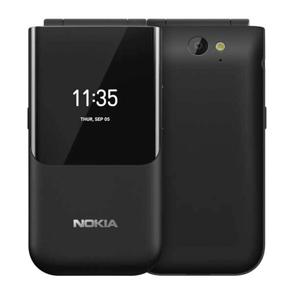 נוקיה 2720 - טלפון סלולרי Nokia 2720 Flip 4G צבע שחור - אחריות היבואן הרשמי
