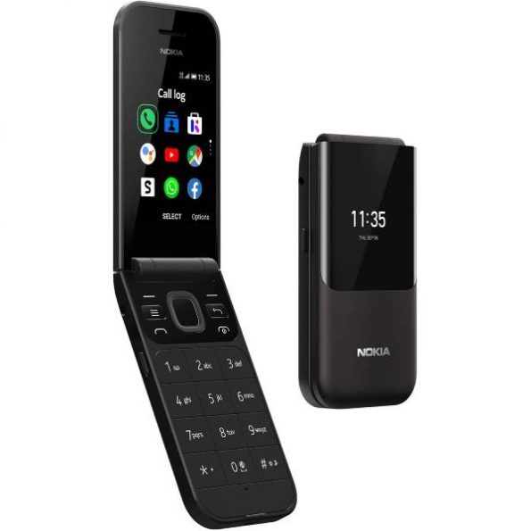 נוקיה 2720 – טלפון סלולרי Nokia 2720 Flip 4G צבע שחור – אחריות היבואן הרשמי