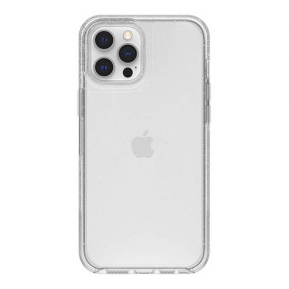 כיסוי מבית Otterbox דגם Symmetry למכשיר iPhone 12 Pro Max שקוף מנצנץ