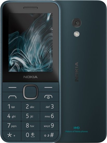 נוקיה 225 (2024) - טלפון סלולרי Nokia 225 4G בצבע כחול כהה - אחריות היבואן הרשמי