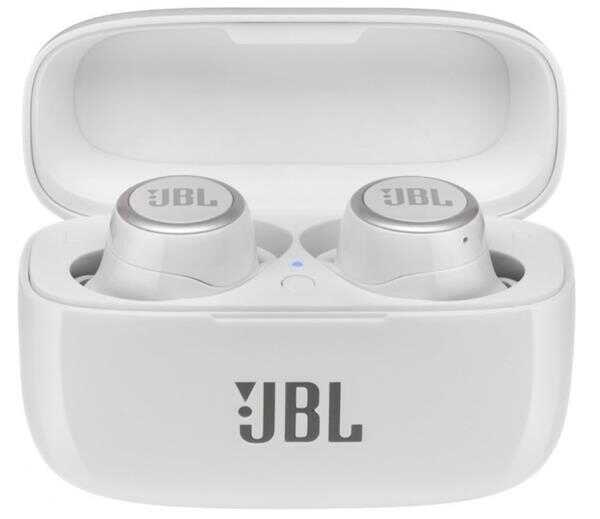 אוזניות TWS אלחוטיות JBL דגם LIVE 300 לבן -יבואן רשמי