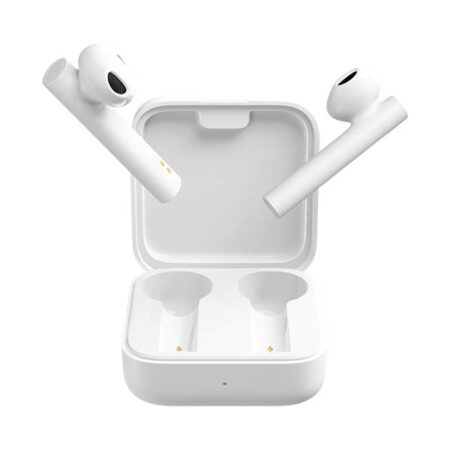 אוזניות TWS אלחוטיות Xiaomi דגם Mi True Wireless Earphones 2 Basic לבן – אחריות היבואן הרשמי