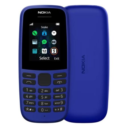 נוקיה 105 - טלפון סלולרי Nokia 105 שנת 2020 - אחריות היבואן הרשמי כחול