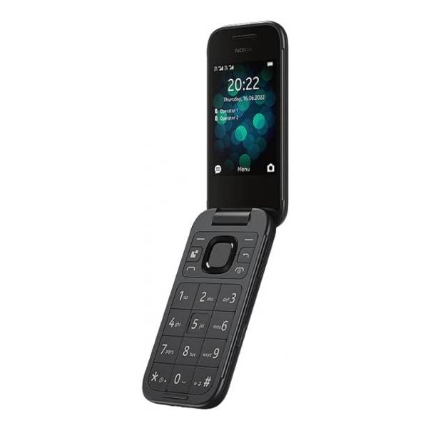 נוקיה 2660 - טלפון סלולרי Nokia 2660 Flip DS צבע שחור - אחריות היבואן הרשמי